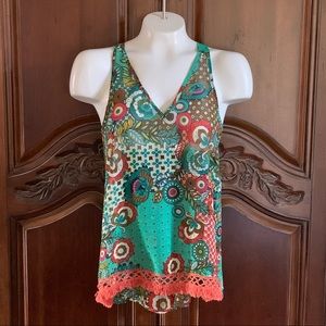 UMGEE Boho Print Tank Top